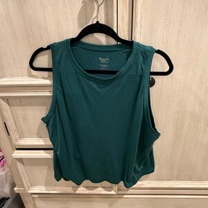 Peloton Seamless Muscle Tank Size XL/XXL Teal